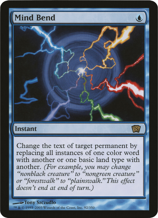 Mind Bend (Oversized) [Eighth Edition Box Topper] 