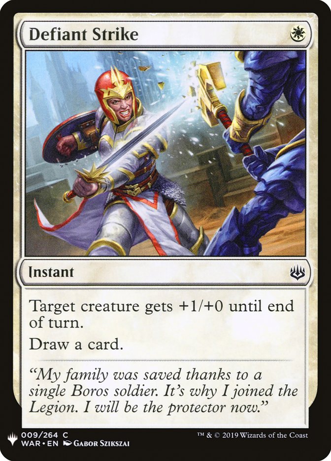Defiant Strike [Mystery Booster] 