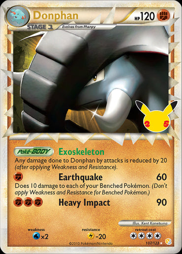 Donphan (107/123) [Celebrations: 25th Anniversary - Classic Collection] 