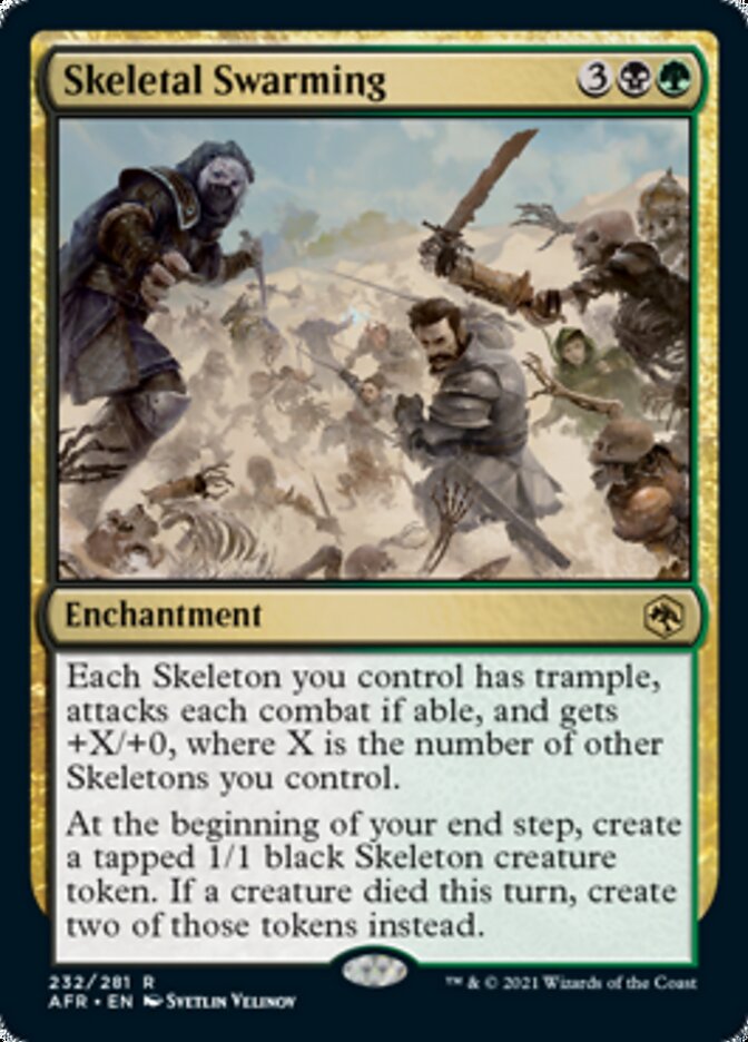 Skeletal Swarming [Dungeons &amp; Dragons: Adventures in the Forgotten Realms] 