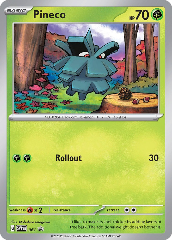 Pineco (061) [Scarlet &amp; Violet: 151] 