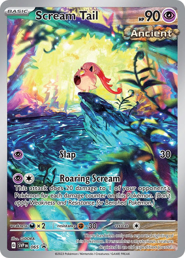 Scream Tail (065) [Scarlet &amp; Violet: Black Star Promos] 