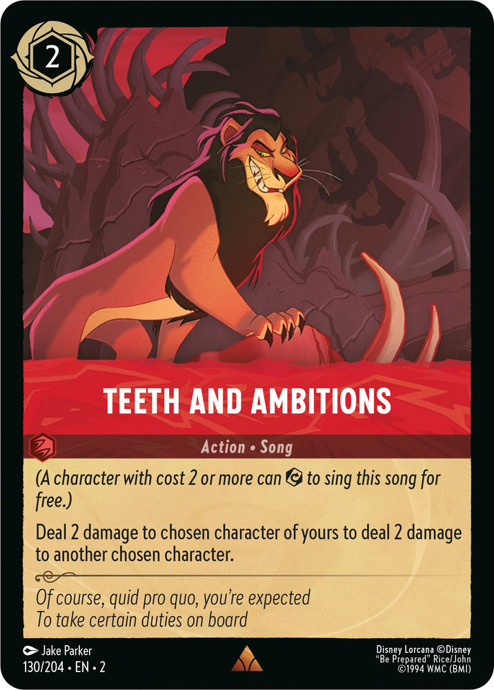 Teeth and Ambitions (130/204) [Rise of the Floodborn] 