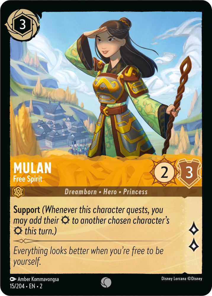 Mulan - Free Spirit (15/204) [Rise of the Floodborn] 