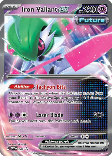 Iron Valiant ex (068) [Scarlet &amp; Violet: Black Star Promos] 