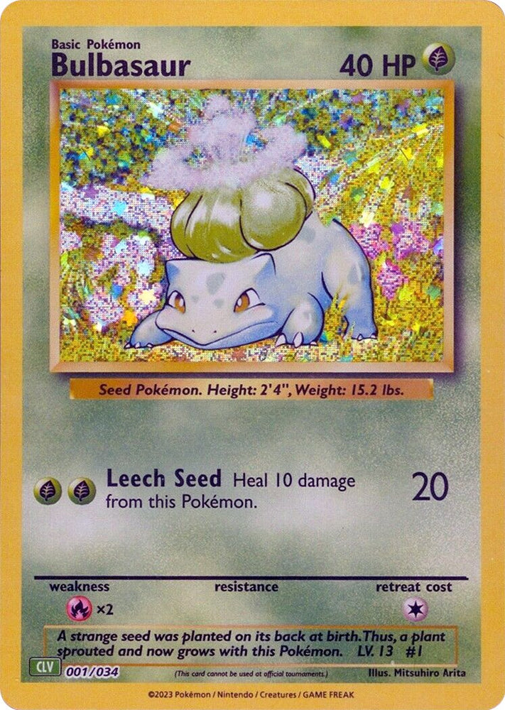Bulbasaur [Trading Card Game Classic] 