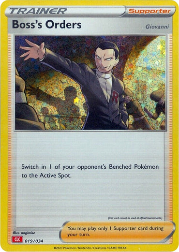 Boss's Orders (CLC) [Trading Card Game Classic] 