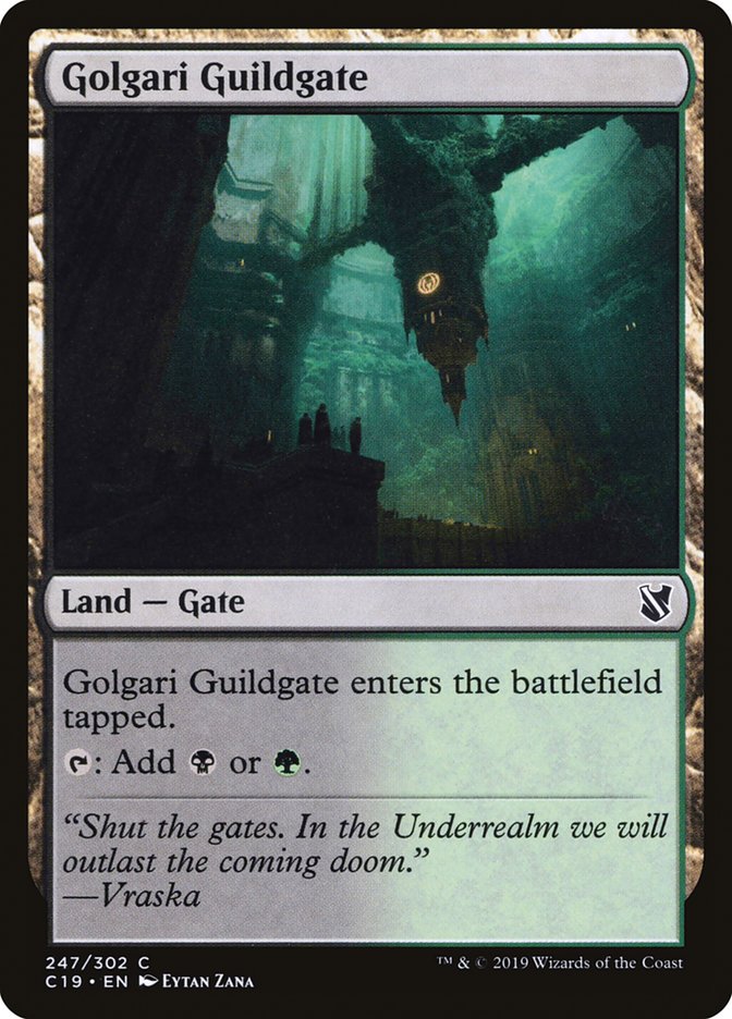 Golgari Guildgate [Commander 2019] 