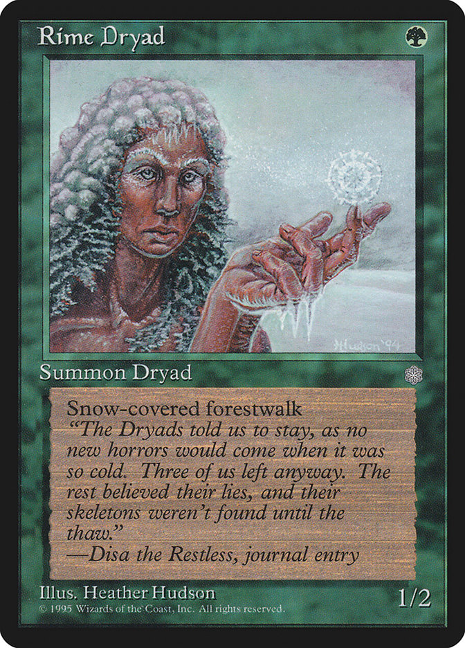Rime Dryad [Ice Age] 