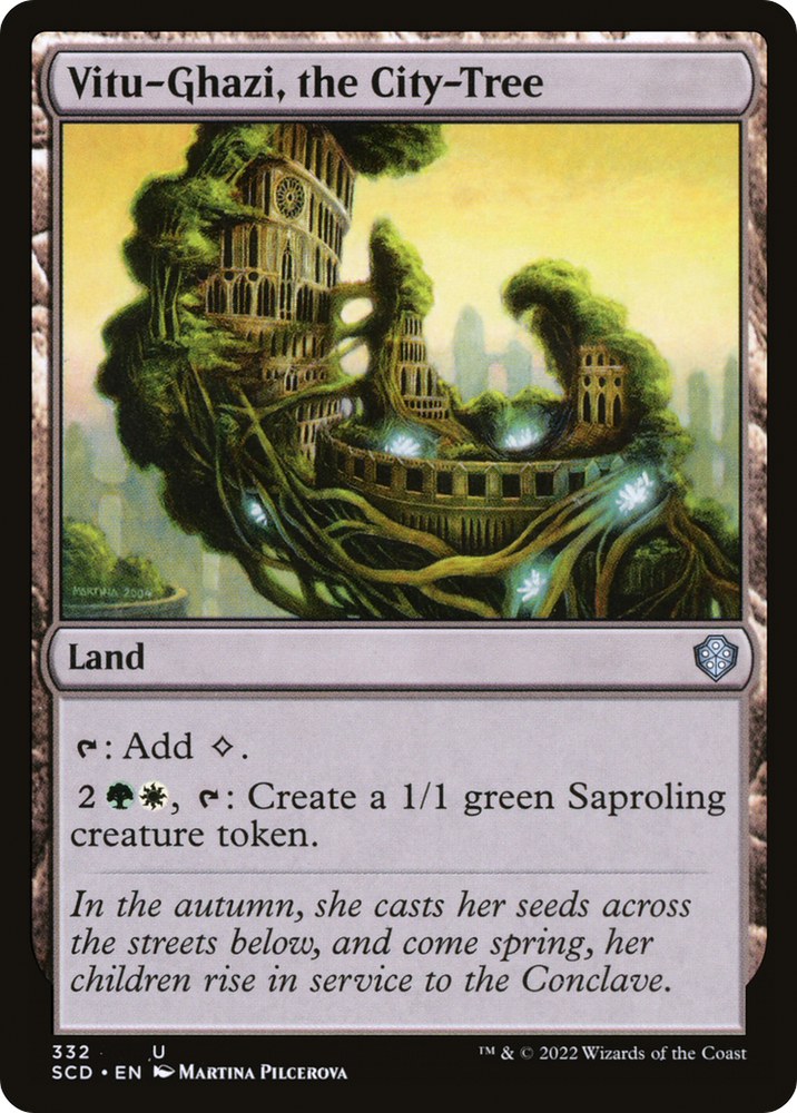 Vitu-Ghazi, the City-Tree [Starter Commander Decks] 