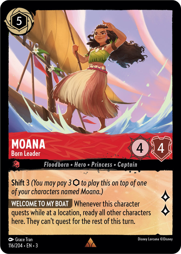 Moana - Born Leader (116/204) [Into the Inklands] 
