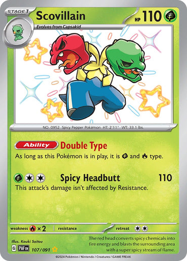Scovillain (107/091) [Scarlet &amp; Violet: Paldean Fates] 
