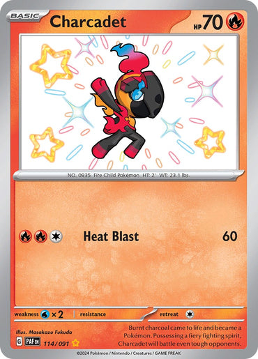 Charcadet (114/091) [Scarlet &amp; Violet: Paldean Fates] 