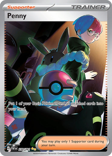 Penny (239/091) [Scarlet &amp; Violet: Paldean Fates] 