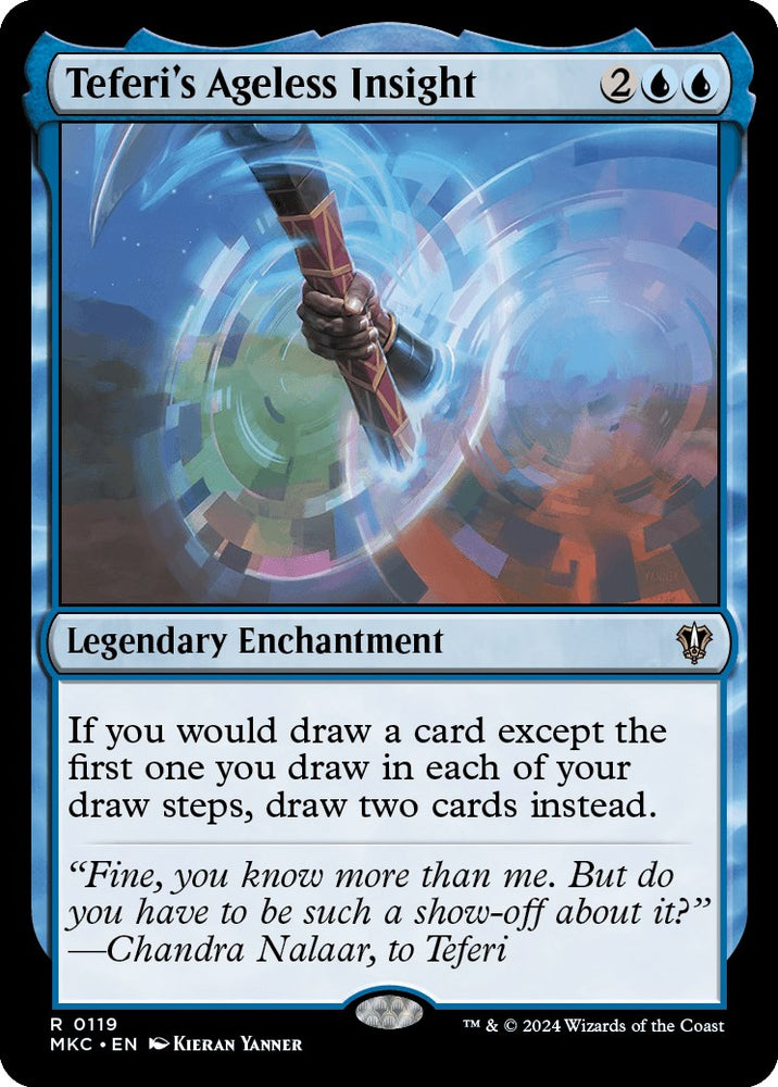 Teferi's Ageless Insight [Murders at Karlov Manor Commander] 