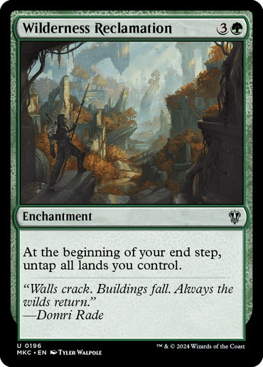 Wilderness Reclamation [Murders at Karlov Manor Commander] 