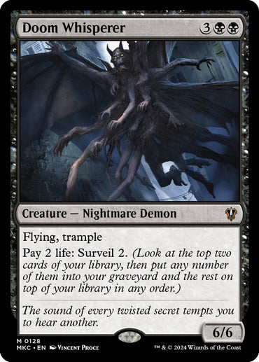 Doom Whisperer [Murders at Karlov Manor Commander] 