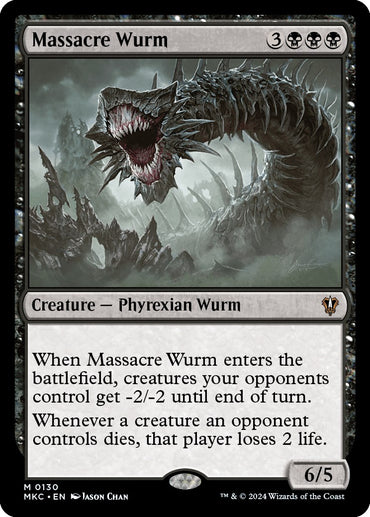 Wurm Massacre [Murders at Karlov Manor Commander] 