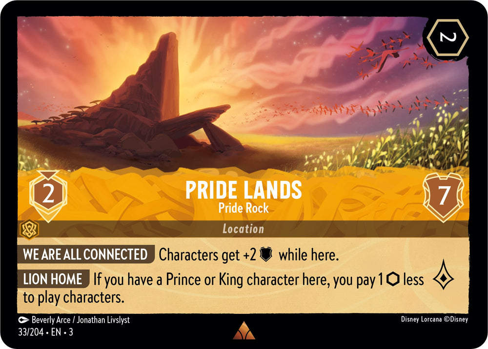 Pride Lands - Pride Rock (33/204) [Into the Inklands] 