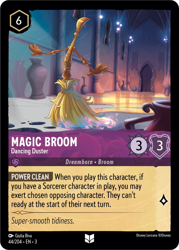 Magic Broom - Dancing Duster (44/204) [Into the Inklands] 