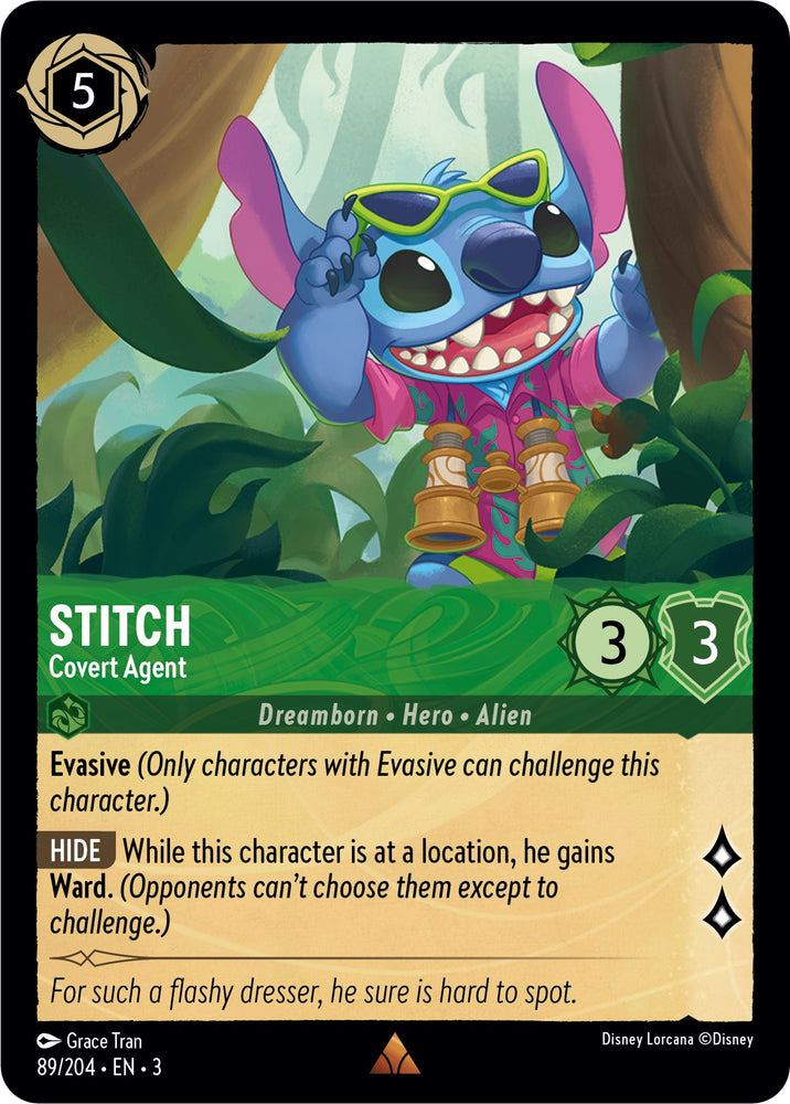 Stitch - Covert Agent (89//204) [Into the Inklands] 