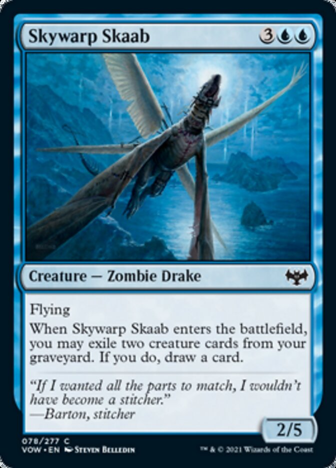 Skywarp Skaab [Innistrad: Crimson Vow] 