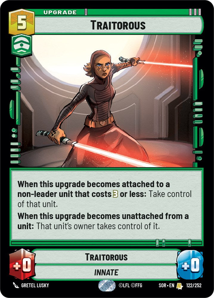 Traitorous (122/252) [Spark of Rebellion] 