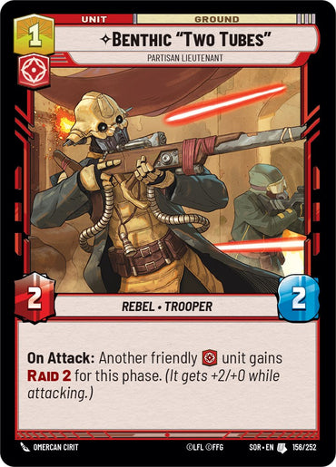 Benthic AuTwo TubesAu - Partisan Lieutenant (156/252) [Spark of Rebellion] 