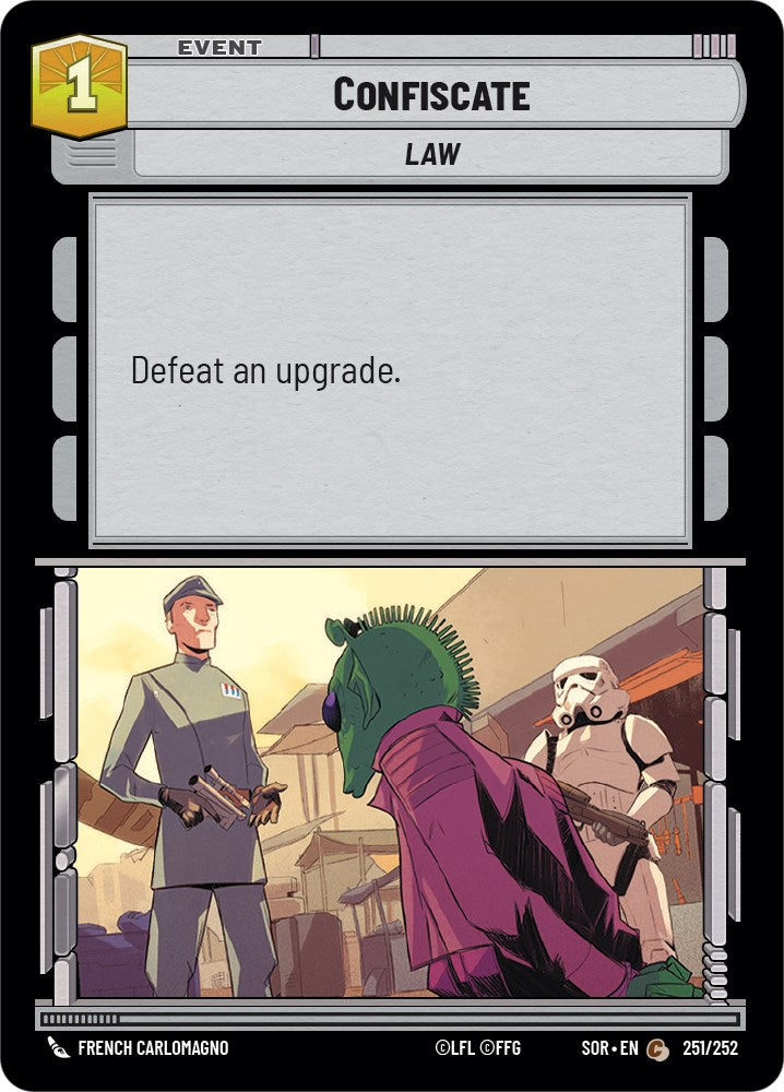 Confiscate (251/252) [Spark of Rebellion] 