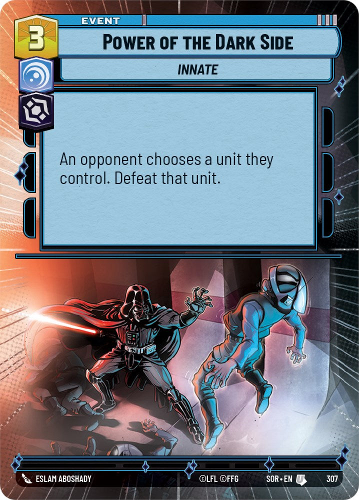 Power of the Dark Side (Hyperspace) (307) [Spark of Rebellion] 