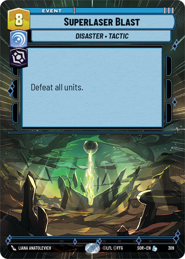 Superlaser Blast (Hyperspace) (309) [Spark of Rebellion] 