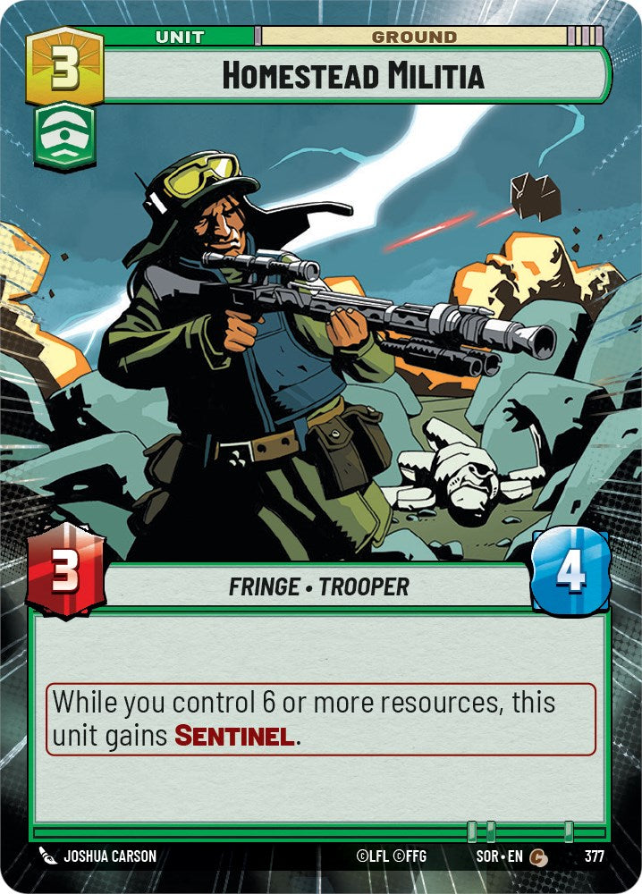 Homestead Militia (Hyperspace) (377) [Spark of Rebellion] 