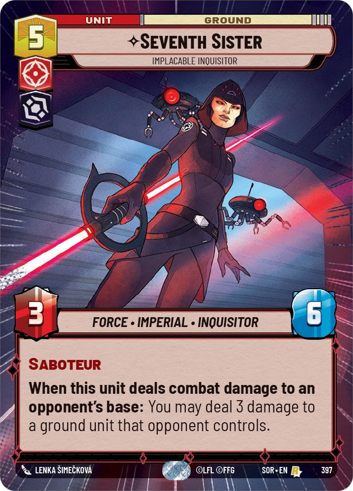Seventh Sister - Implacable Inquisitor (Hyperspace) (397) [Spark of Rebellion] 