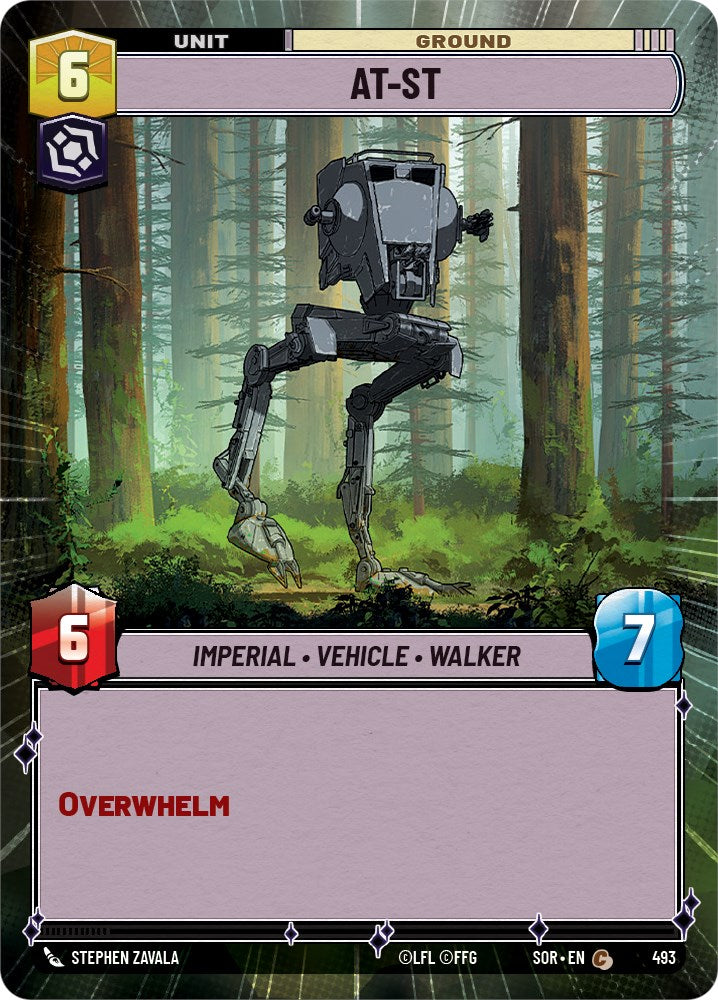 AT-ST (Hyperspace) (493) [Spark of Rebellion] 