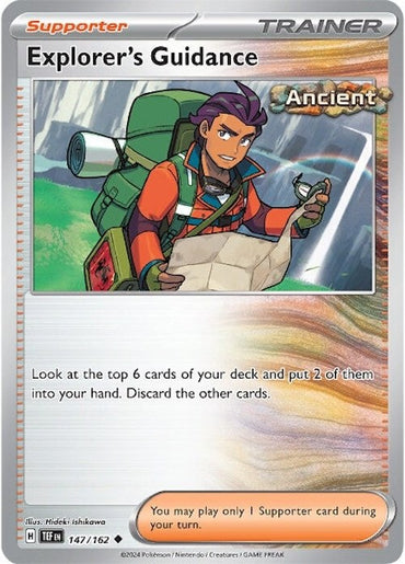 Explorer's Guidance (147/162) [Scarlet &amp; Violet: Temporal Forces] 