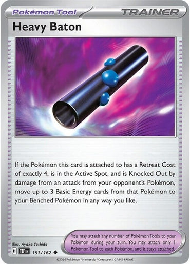 Heavy Baton (151/162) [Scarlet &amp; Violet: Temporal Forces] 