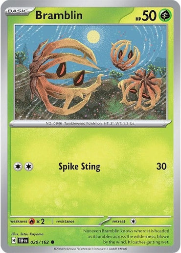 Bramblin (020/162) [Scarlet &amp; Violet: Temporal Forces] 