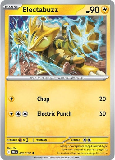 Electabuzz (053/162) [Scarlet &amp; Violet: Temporal Forces] 
