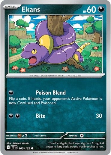 Ekans (100/162) [Scarlet &amp; Violet: Temporal Forces] 