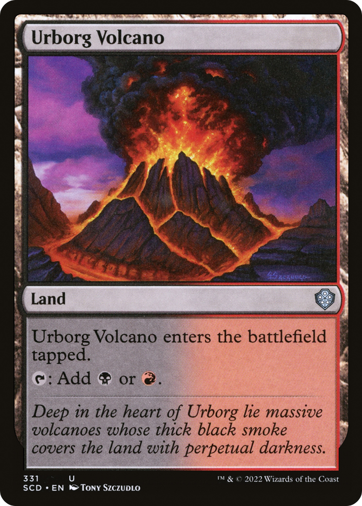 Urborg Volcano [Starter Commander Decks] 