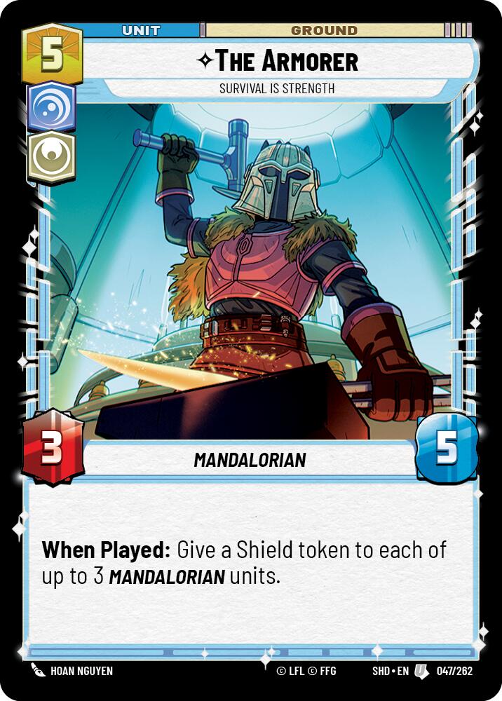The Armorer - Survival Is Strength (047/262) [Shadows of the Galaxy] 