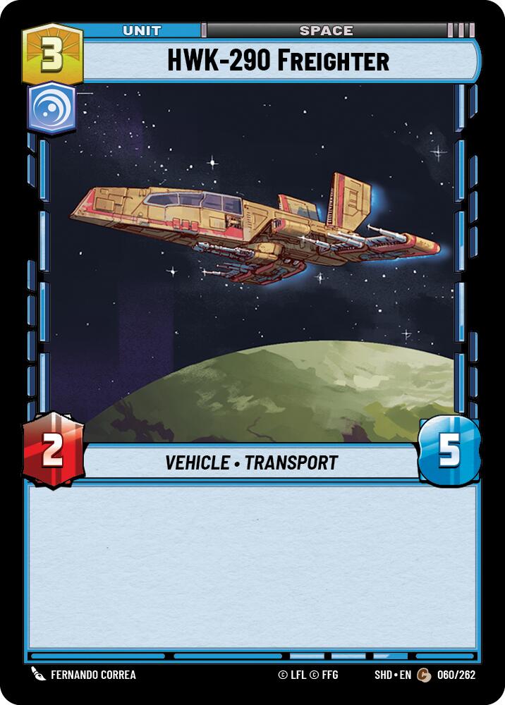 HWK-290 Freighter (060/262) [Shadows of the Galaxy] 
