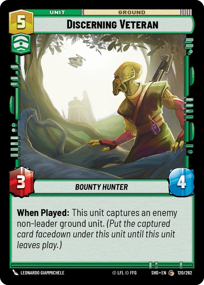 Discerning Veteran (120/262) [Shadows of the Galaxy] 