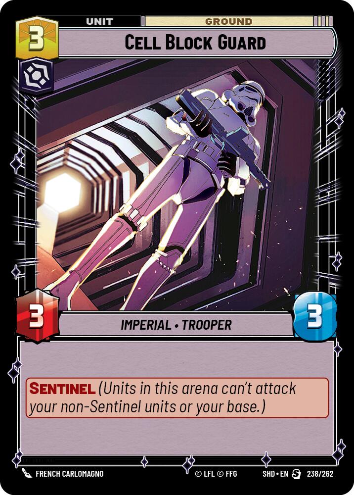 Cell Block Guard (238/262) [Shadows of the Galaxy] 