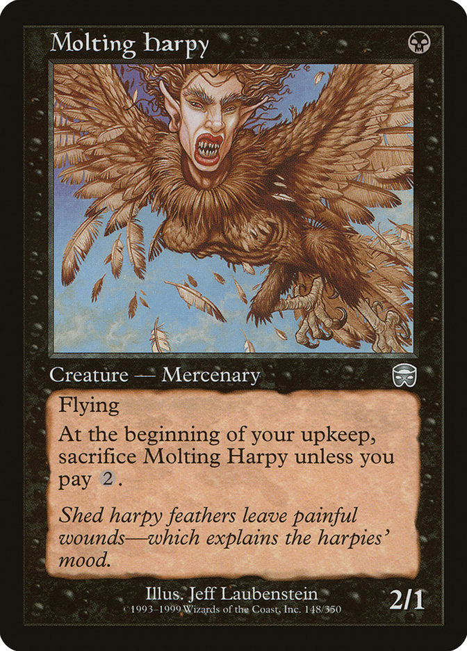 Molting Harpy [Mercadian Masks] 