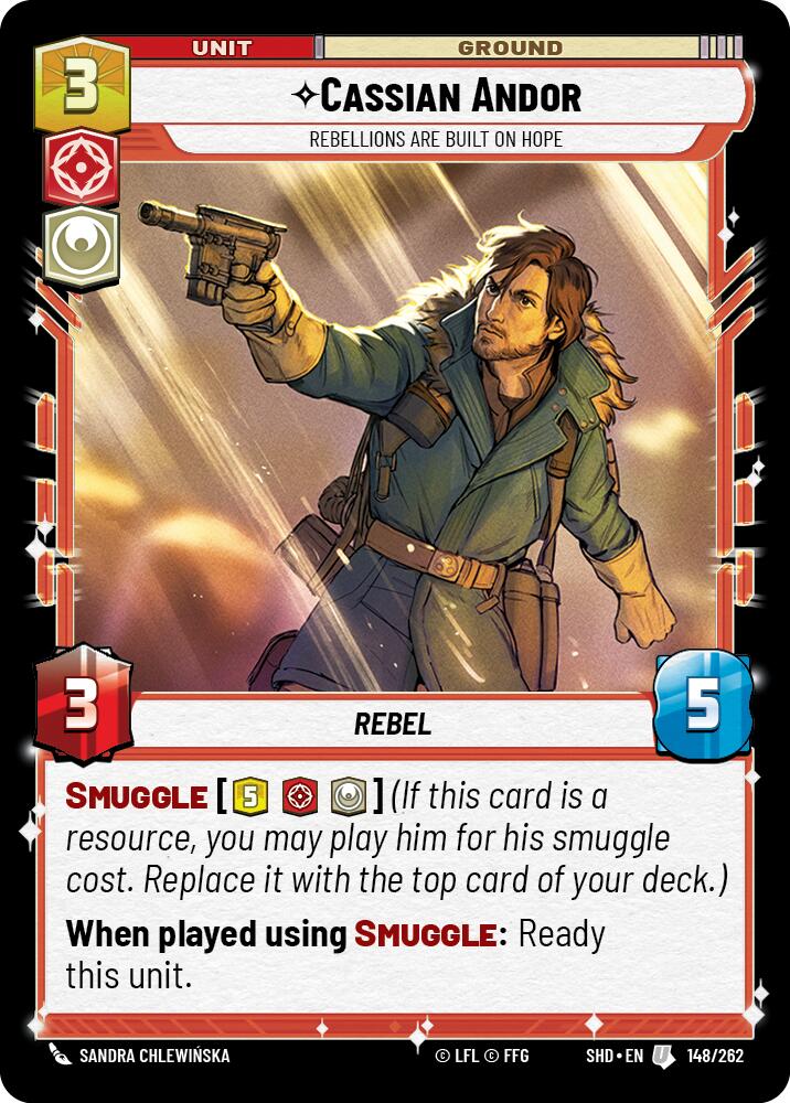 Cassian Andor - Rebellions Are Built On Hope (148/262) [Shadows of the Galaxy] 