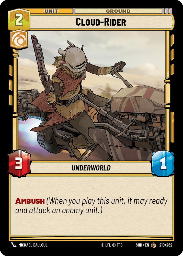 Cloud-Rider (210/262) [Shadows of the Galaxy] 