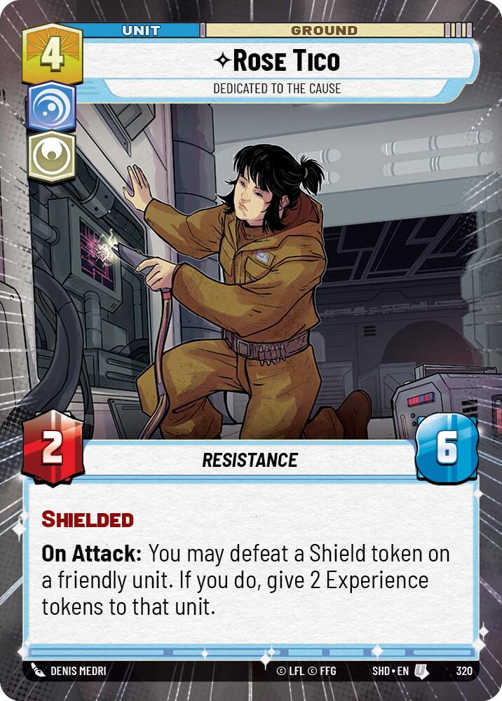 Rose Tico - Dedicated to the Cause (Hyperspace) (320) [Shadows of the Galaxy] 