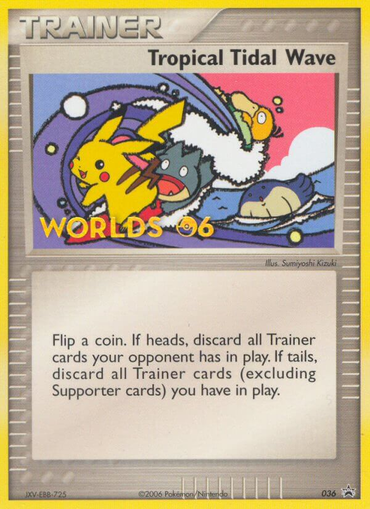 Tropical Tidal Wave (036) [Nintendo: Black Star Promos] 