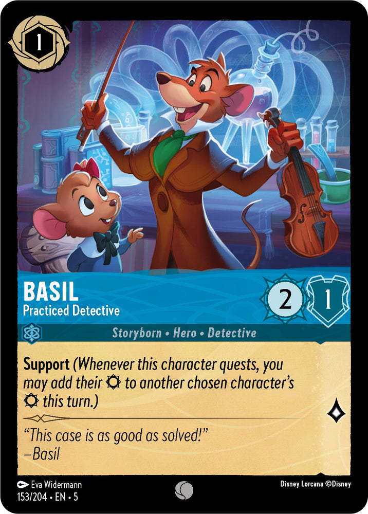 Basil - Practiced Detective (153/204) [Shimmering Skies] 
